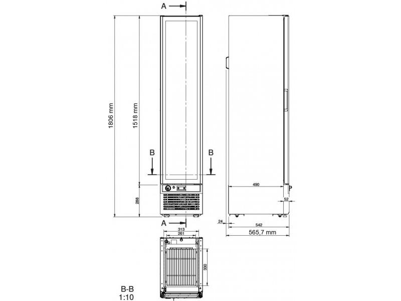 Bild 4: larp Tiefkühlschrank X-Slim-NV