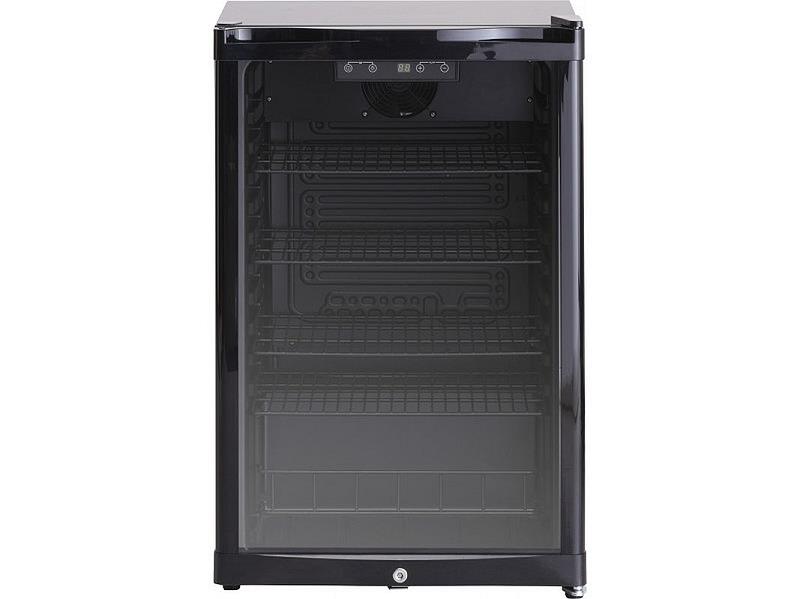 Bild 1: Esta Glastür Kühlschrank DKS-142-Black