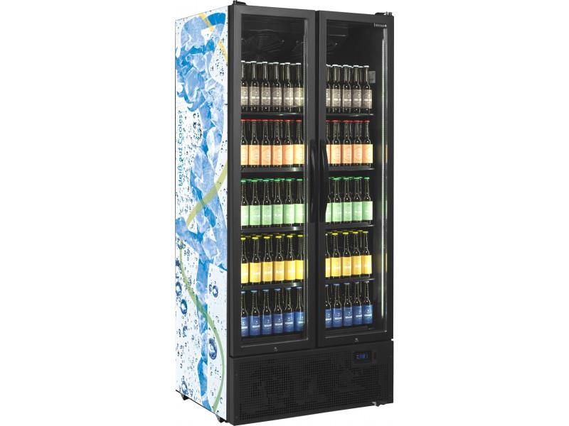 Bild 4: Esta Kühlschrank mit Glastüren HL 890 GSS