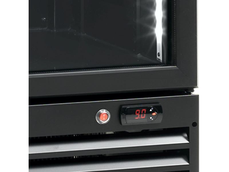 Bild 4: Esta Glastür Kühlschrank SD 226-Black