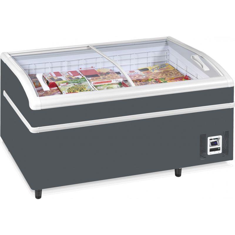 Bild 1: Esta Tiefkühltruhe mit Glasschiebedeckeln Shallow-150CF-A