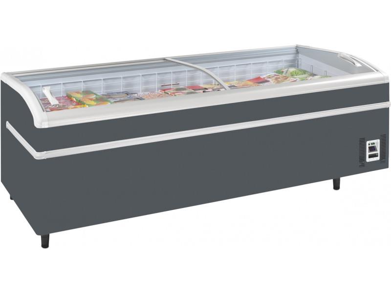 Bild 1: Esta Tiefkühltruhe mit Glasschiebedeckeln Shallow-250CF-A