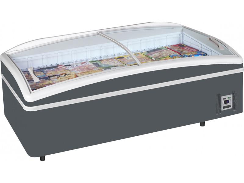 Bild 1: Esta Tiefkühltruhe mit Glasschiebedeckeln Shallow-Head-CF-A