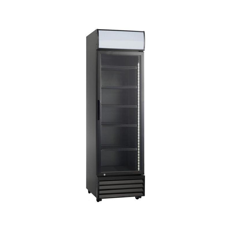 Bild 1: Esta Glastür Kühlschrank SD 417E-Black