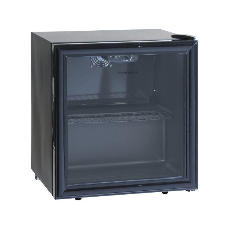 Bild 1: Esta Glastür Kühlschrank DKS63E-Black