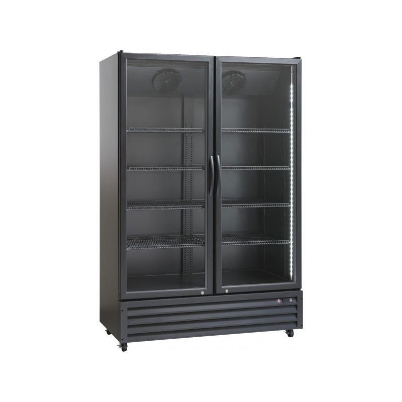 Bild 1: Esta Glastür Kühlschrank SD 1326E-Black