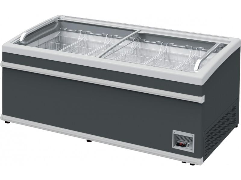 Bild 1: Esta umschaltbare Kühltruhe-Tiefkühltruhe SIF900C