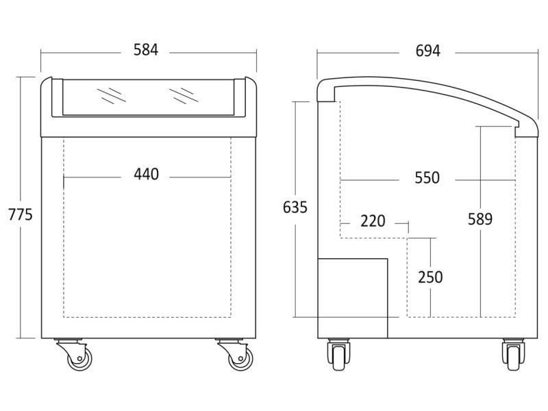 Bild 4: Esta Tiefkühltruhe ID155DL