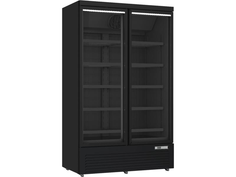 Bild 1: Esta Glastür Kühlschrank DC1080-BB-Black