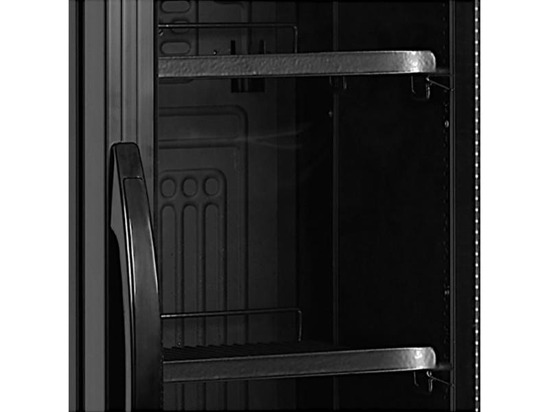 Bild 3: Esta Kühlschrank mit Glastür  L 175 GSS-LED Black