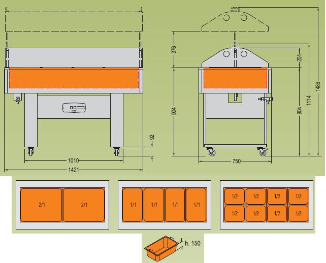 Bild 2: KBS Bain-Marie Delizie