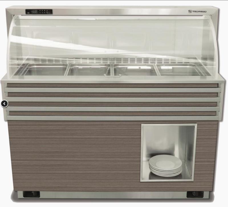 Bild 2: KBS Salatbar für GN-Behälter Buffet Frutiger 6K