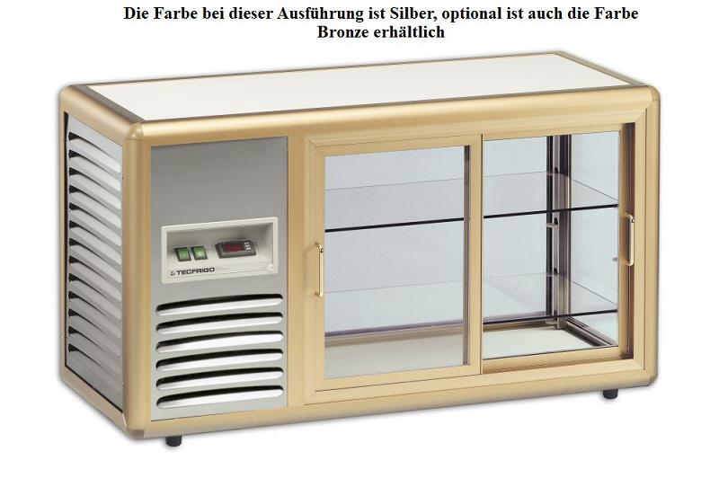 Bild 1: KBS Aufsatzkühlvitrine Orizont 100 Q-Silber