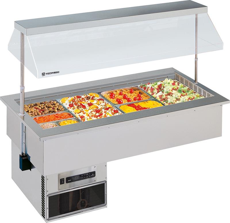 Bild 1: KBS Umluft Einbaukühlwanne Sinfonia GN 3/1 U