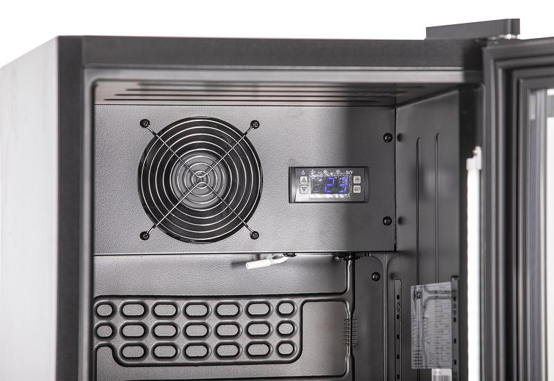 Bild 5: KBS Glastürkühlschrank 316 G Slim schwarz