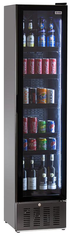 Bild 4: KBS Glastürkühlschrank 316 G Slim schwarz