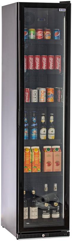 Bild 5: KBS Glastürkühlschrank 327 G Slim schwarz