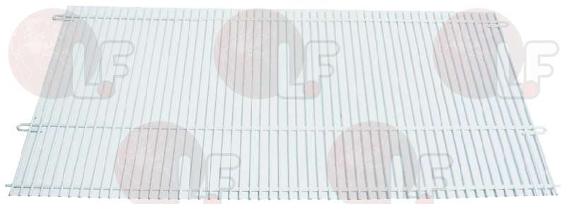 Bild 1: Kühlschrank Gitterrost kunststoffbeschichtet 755 x 340