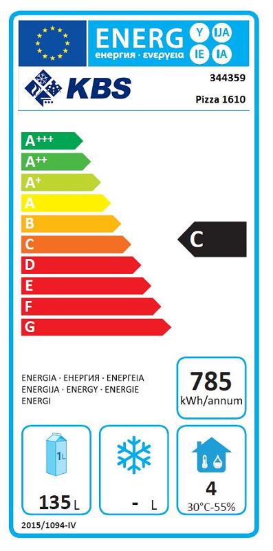 Bild 2: KBS Pizzakühltisch Pizza 1610