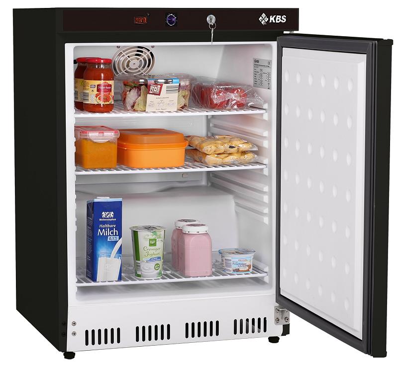 Bild 1: KBS Umluft Gewerbekühlschrank KBS 202 U Black-Line