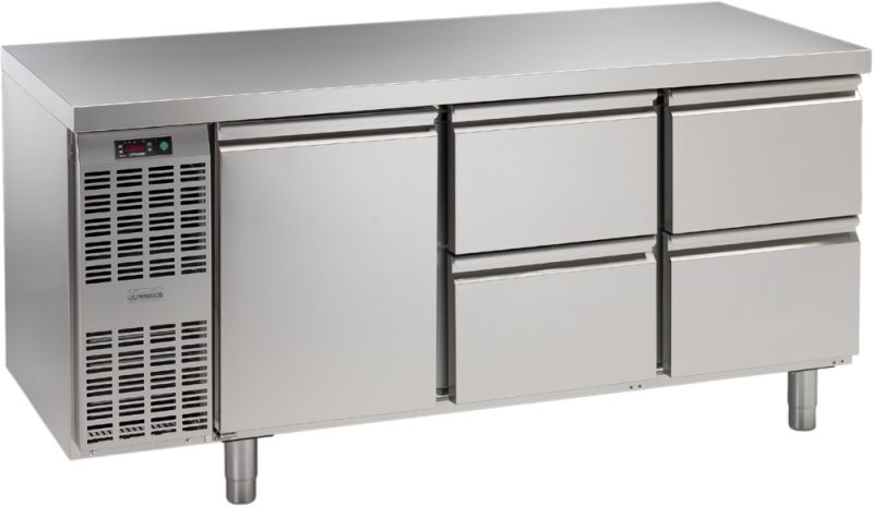 Bild 1: Nordcap Kühltisch, 3 Abteile CLM 3-7031 APL