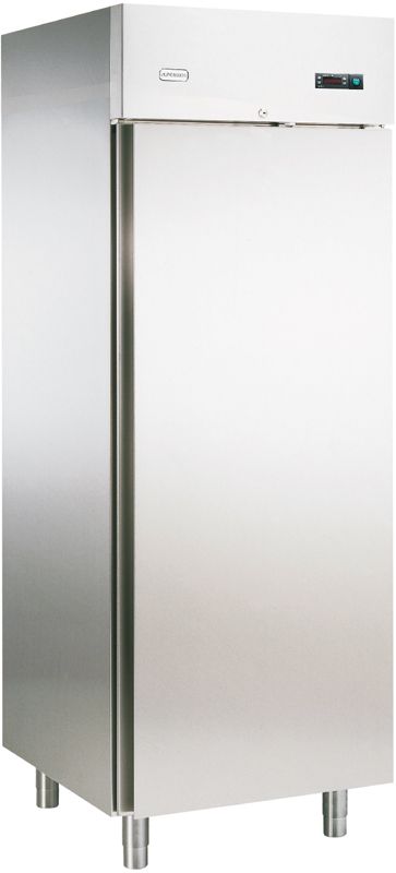 Bild 1: Nordcap Umluft-Gewerbetiefkühlschrank TKU 651-Z CNS