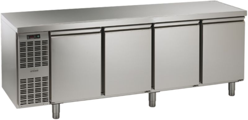 Bild 1: Nordcap Kühltisch, 4 Abteile CLM 4-7001