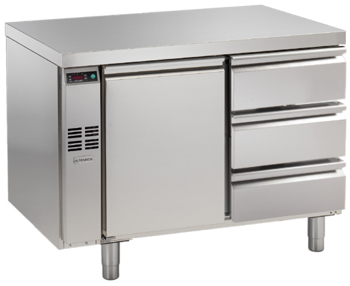 Bild 1: Nordcap Kühltisch, 2 Abteile CLO 2-7061 APL