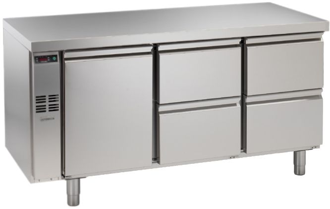 Bild 1: Nordcap Kühltisch, 3 Abteile CLO 3-7031 APL