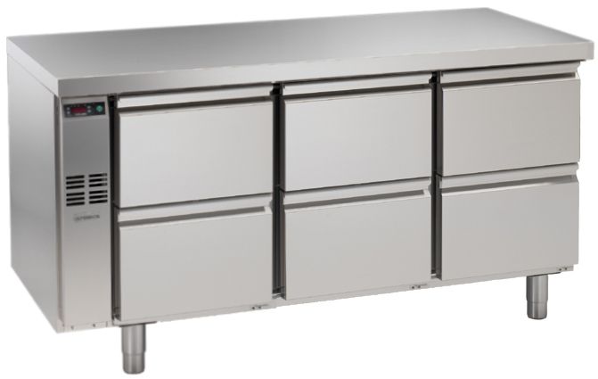 Bild 1: Nordcap Kühltisch, 3 Abteile CLO 3-7051 APL