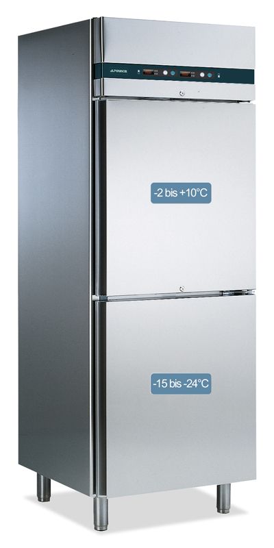 Bild 1: Nordcap Umluft-Gewerbetiefkühlschrank KTK 701-2 CNS