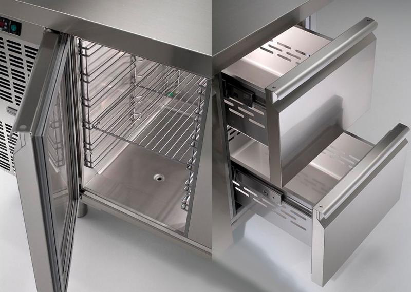 Bild 2: Nordcap Kühltisch, 2 Abteile CLM 650 2-7061 APL AK