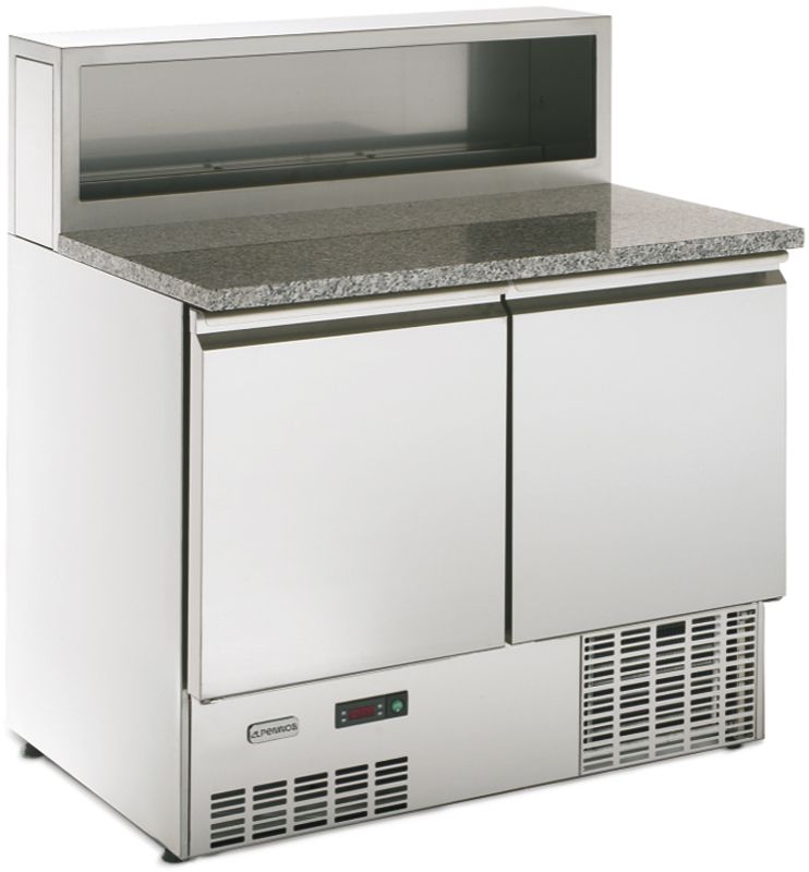 Bild 1: Nordcap Pizzakühltisch PT 102