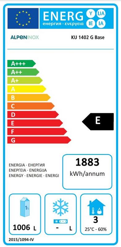 Bild 2: Nordcap Cool-Line Glastürkühlschrank KU 1402-G Base