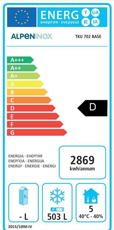 Bild 2: Nordcap Cool-Line Tiefkühlschrank TKU 702 Base