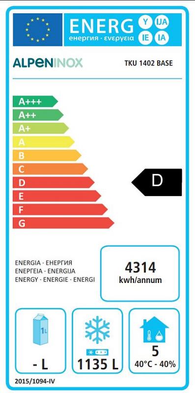 Bild 2: Nordcap Cool-Line Tiefkühlschrank TKU 1402 Base