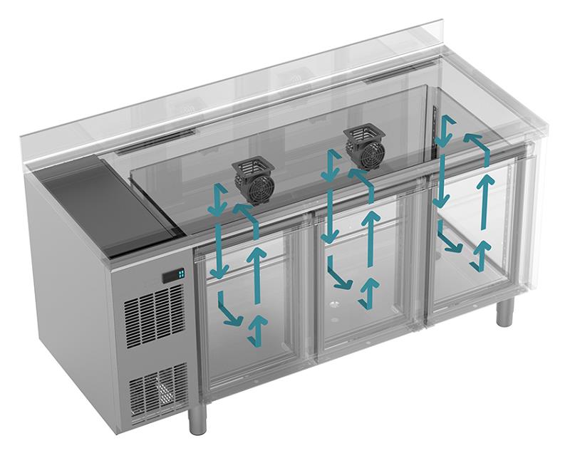 Bild 5: Nordcap Kühltisch, 4 Abteile CLO 650 4-7031..AP-AK