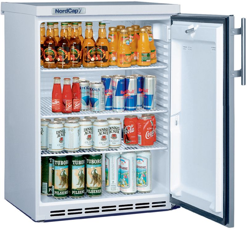 Bild 1: Nordcap Universal-Gewerbekühlschrank FKU 185 CHR