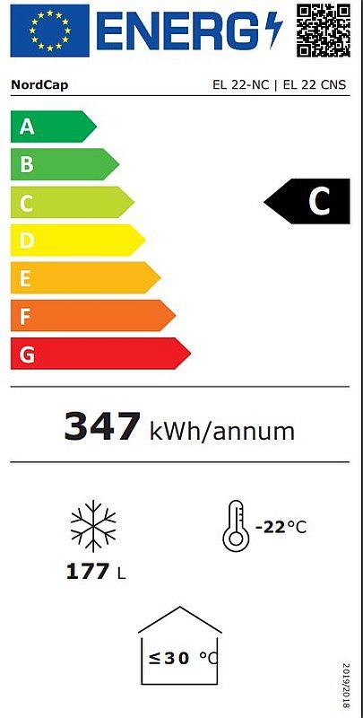 Bild 2: Nordcap Tiefkühltruhe EL 22 CNS