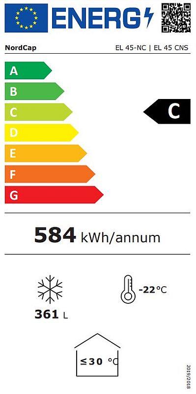 Bild 2: Nordcap Tiefkühltruhe EL 35 CNS