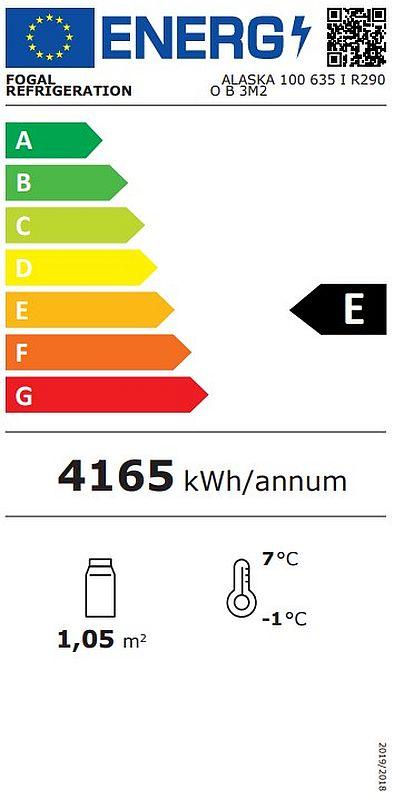 Bild 2: Nordcap Kühlregal Alaska 100 Slim Energy Black