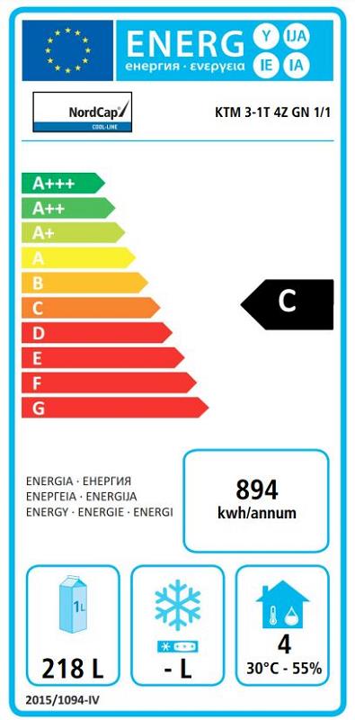 Bild 2: Nordcap Cool-Line Kühltisch KTM 3-1T-4Z