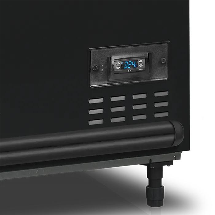 Bild 5: Nordcap Kühltruhe-Tiefkühltruhe KTKI 185 Kopfteil BLACK