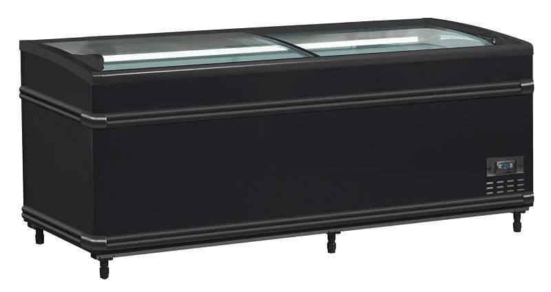 Bild 1: Nordcap Kühltruhe-Tiefkühltruhe KTKI 185 Kopfteil BLACK