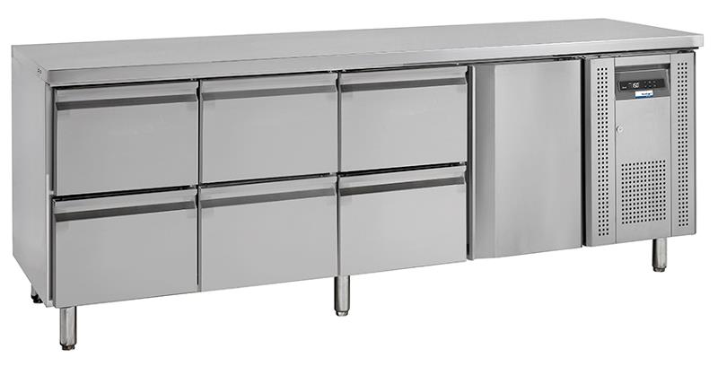 Bild 1: Nordcap Cool-Line Kühltisch KTM 4-1T 6Z