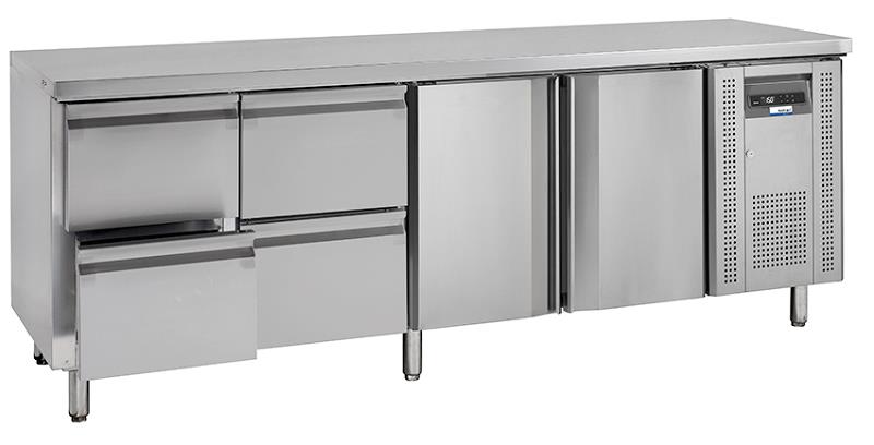 Bild 1: Nordcap Cool-Line Kühltisch KTM 4-2T 4Z