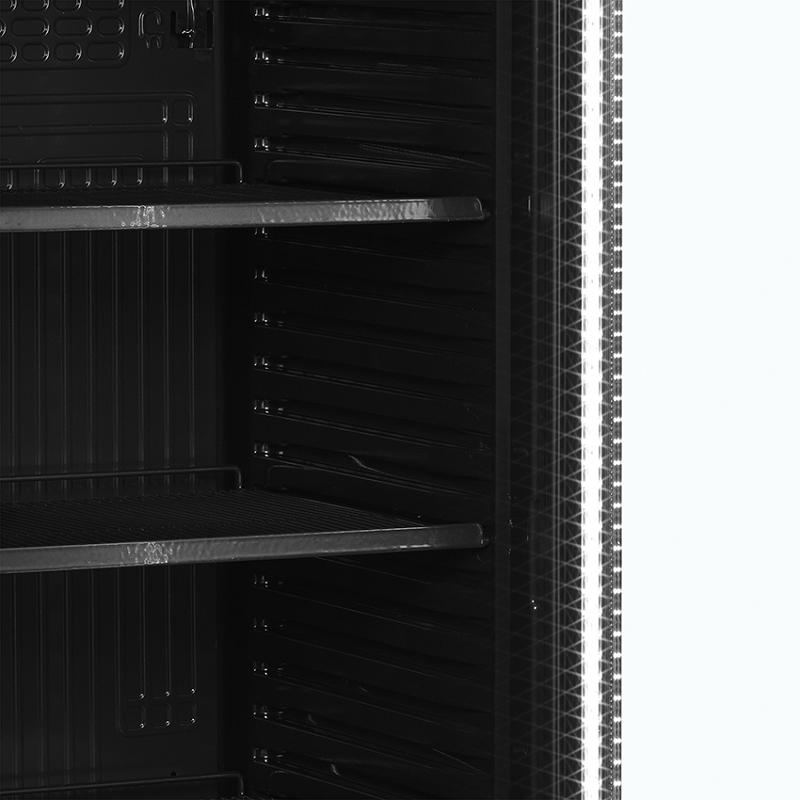 Bild 4: Nordcap Universal-Gewerbekühlschrank KU 385 G-CP II Black