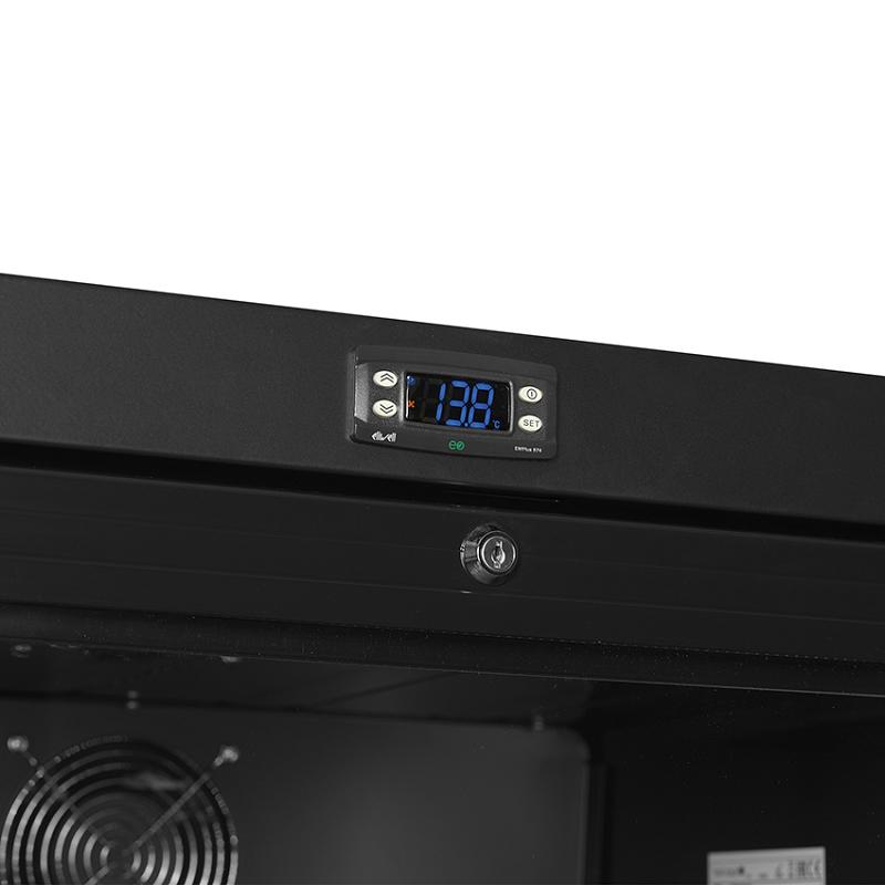 Bild 5: Nordcap Universal-Gewerbekühlschrank KU 385 G Black