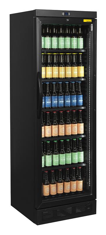 Bild 3: Nordcap Universal-Gewerbekühlschrank KU 385 G Black