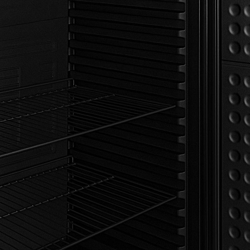 Bild 3: Nordcap Cool-Line Umluft Tiefkühlschrank TKU 400 BLACK